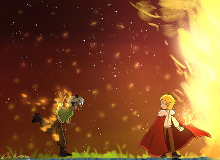 Colored Sketch Fullbody SAMPLE